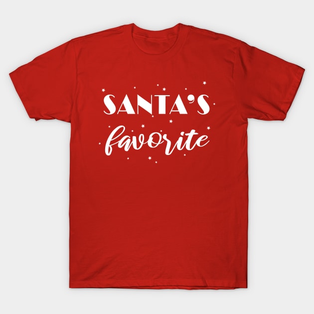 christmas Santa's favorite T-Shirt by kikibul